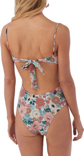 Tenley Floral Kailua Underwire One-Piece Swimsuit