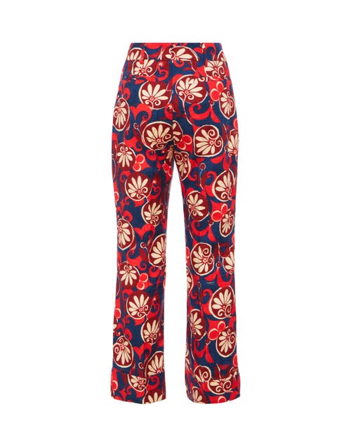 Shop La Doublej Hendrix Pants Moonflower Navy