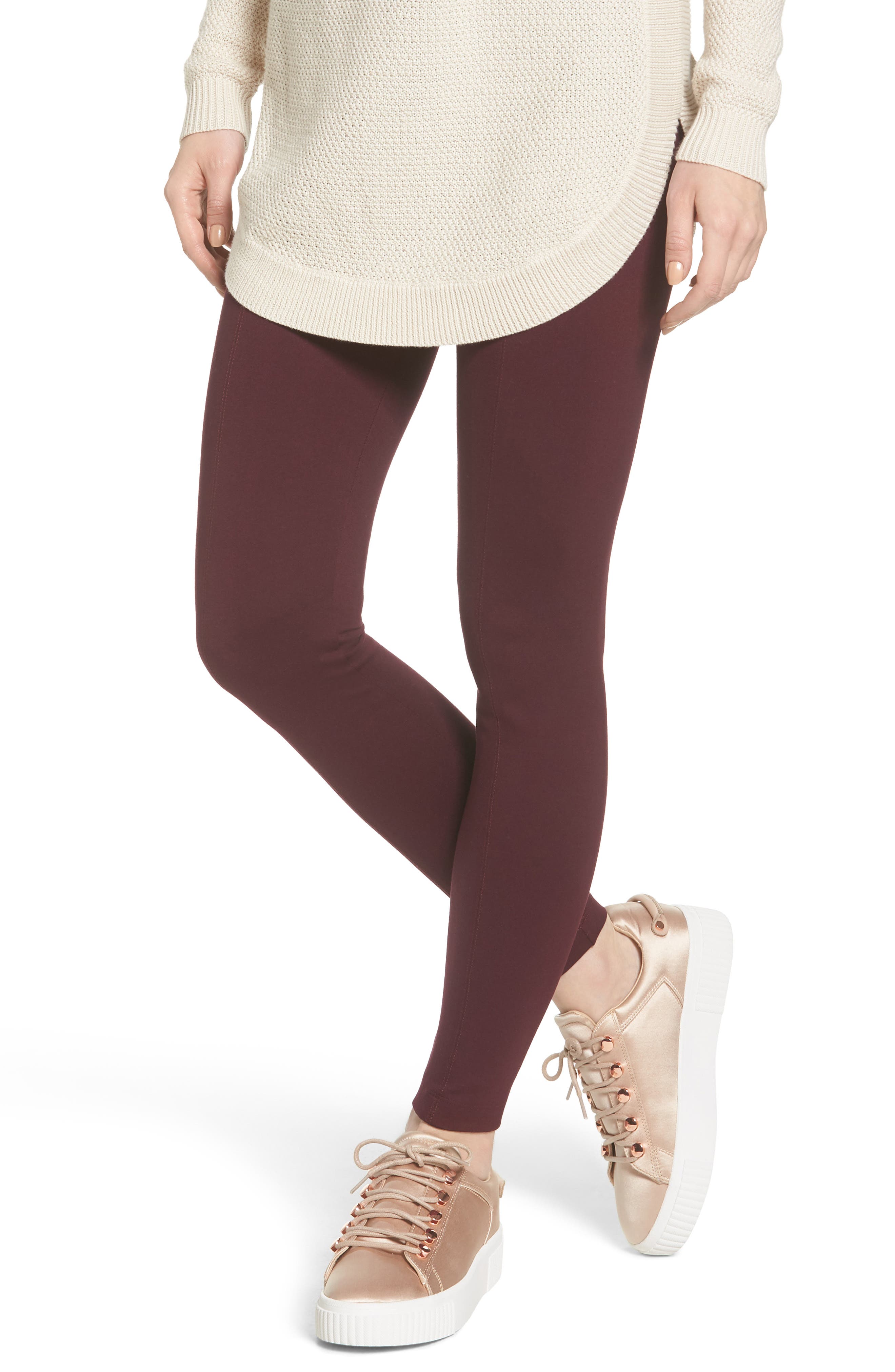 lysse center seam ponte leggings