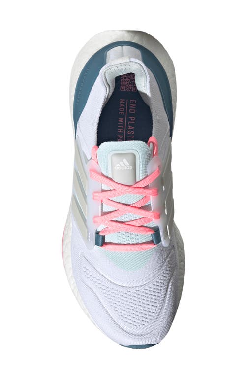 Adidas Originals Adidas Ultraboost 22 W Running Shoe In White/grey/blue