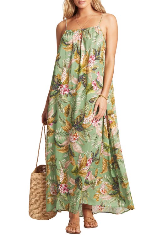 Cover-Up Sundress in Green