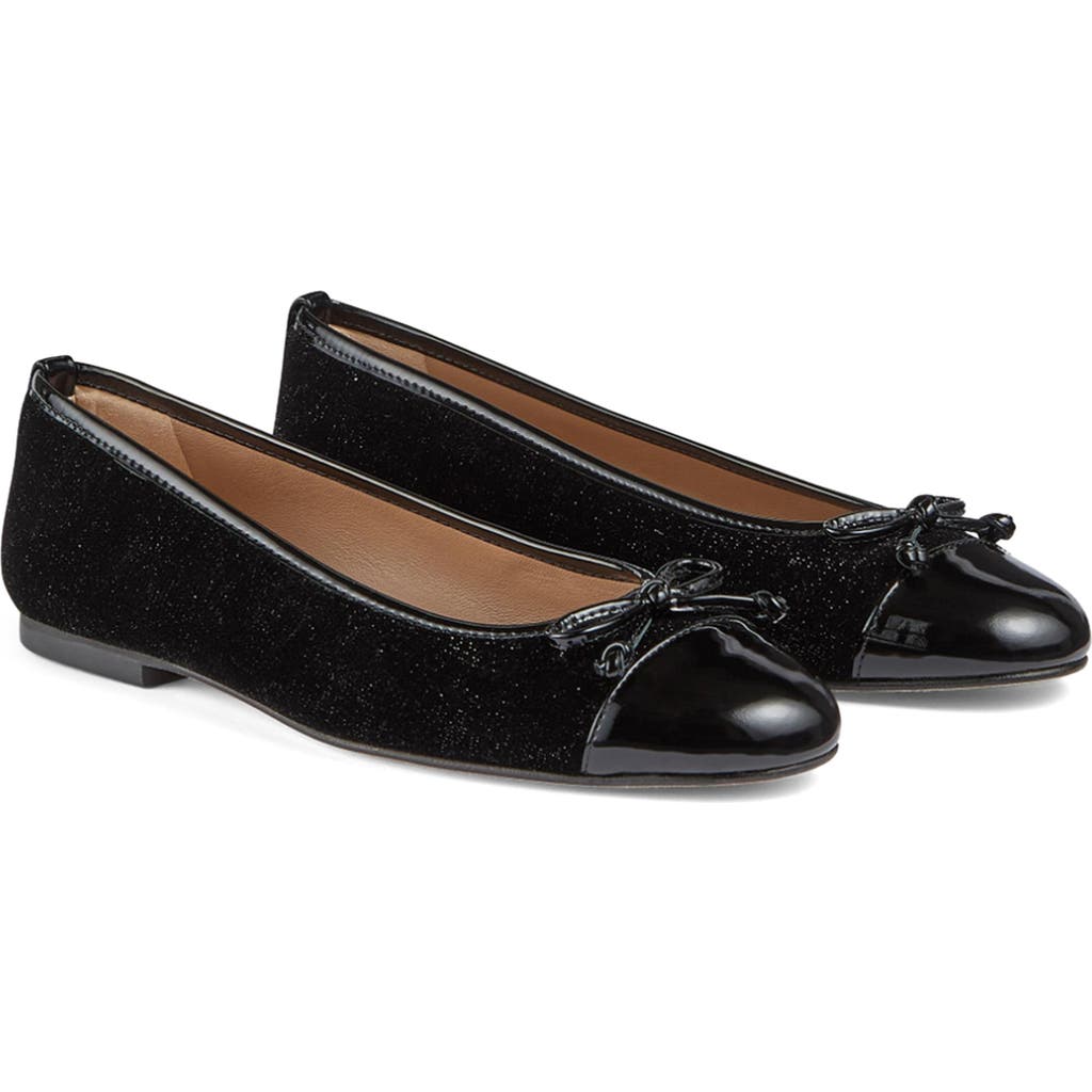 Lk Bennett Kara Bow Ballet Flat In Black