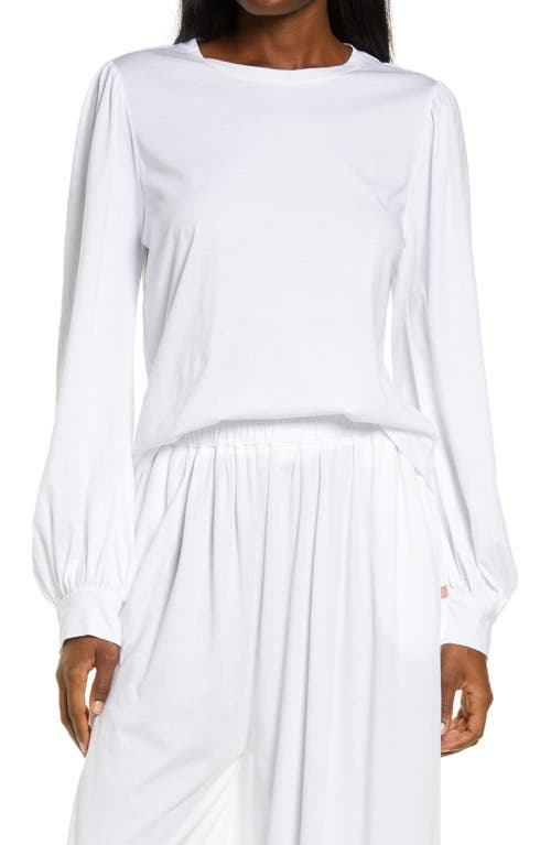 Lunya Long Sleeve Organic Pima Cotton T-Shirt at Nordstrom,