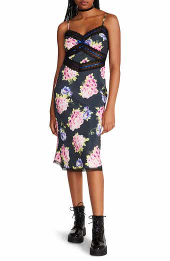 Betsey johnson sleeveless top faux wrap dress