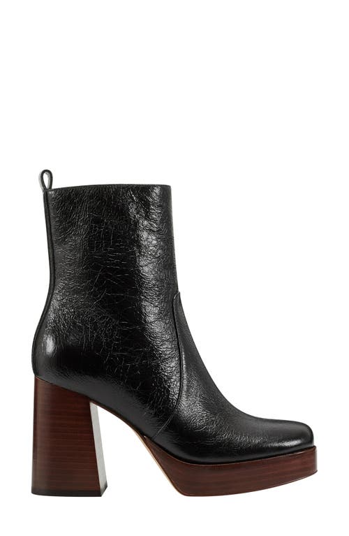 Marc Fisher Ltd Marysa Block Heel Platform Bootie In Black 01