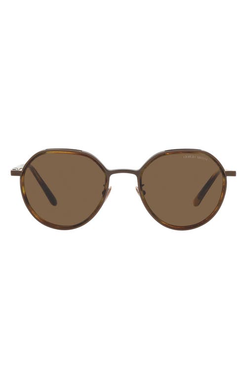 49mm Small Phantos Sunglasses in Bronze