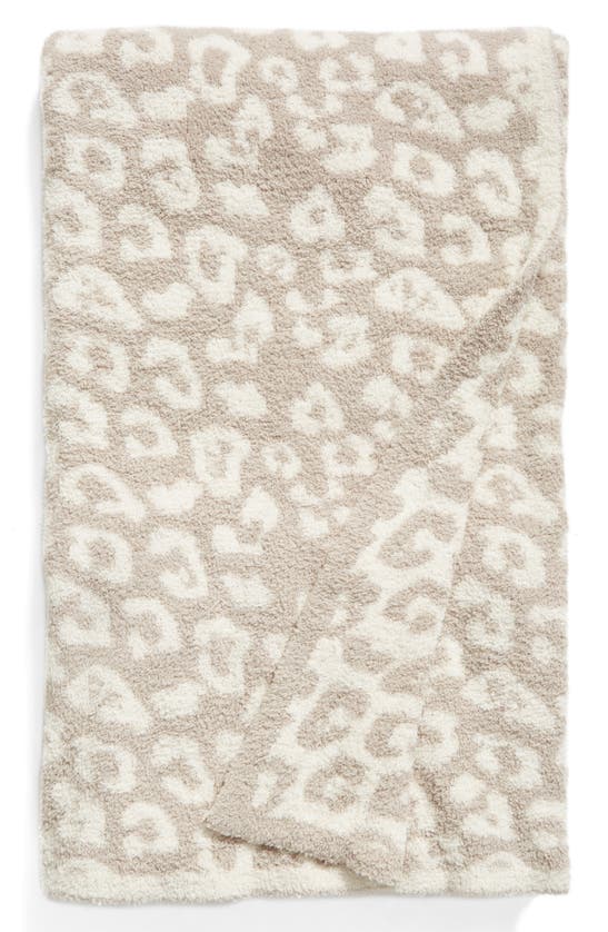 Barefoot Dreams In The Wild Throw Blanket In Cream/stone