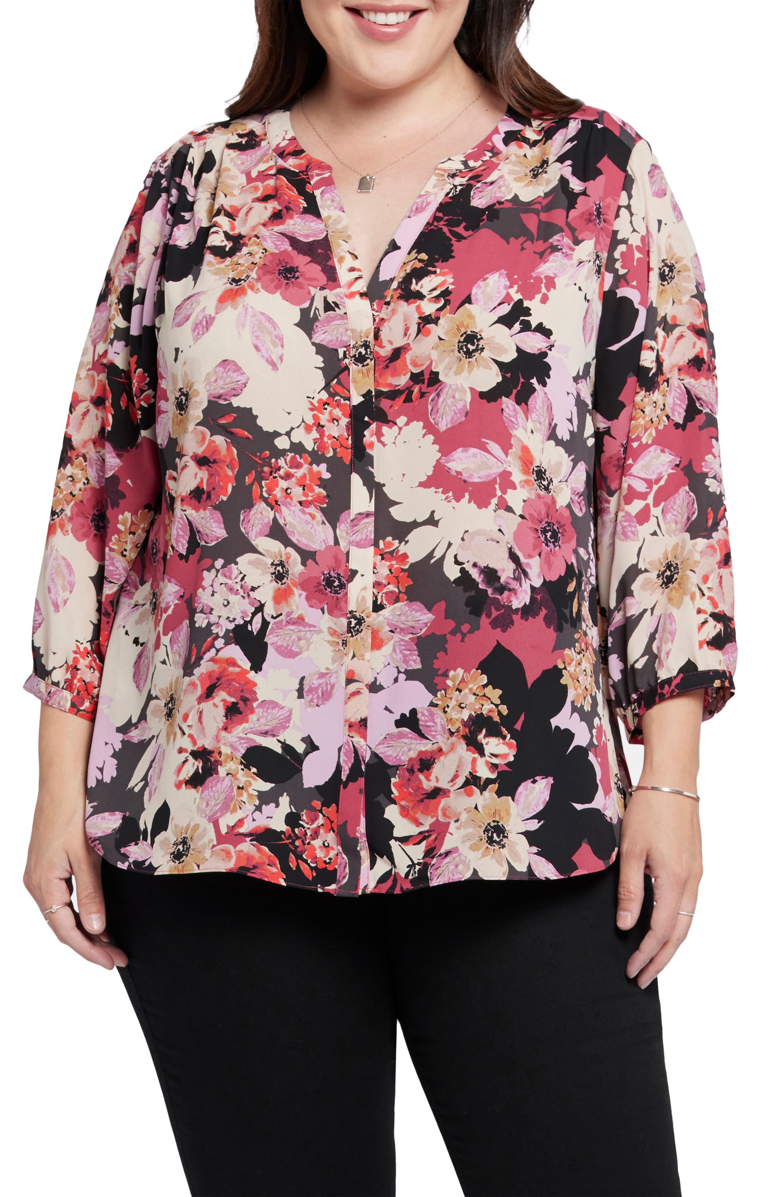 nordstrom plus size formal tops