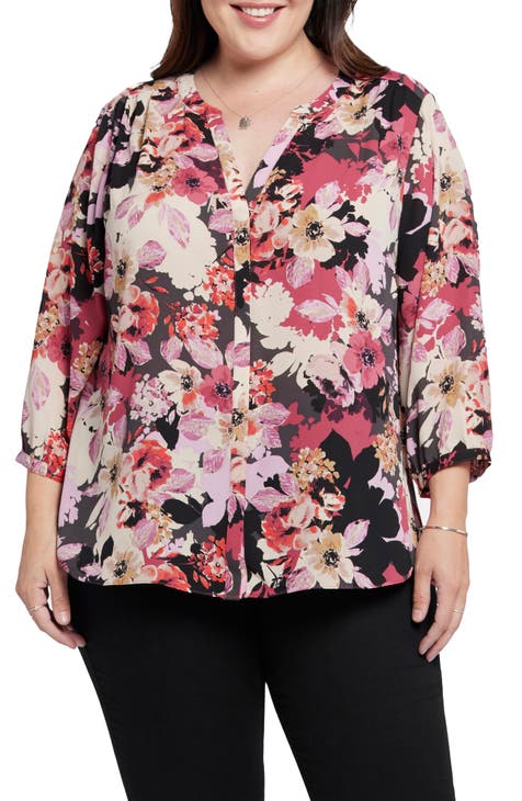 Blouse Plus-Size Tops for Women