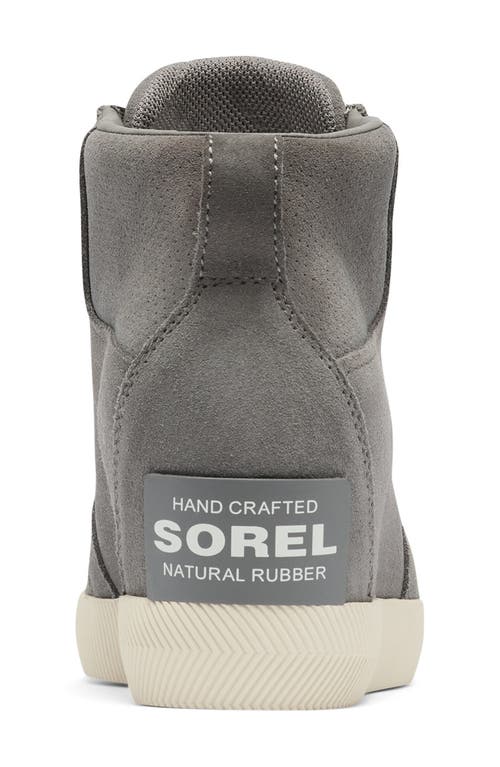 Shop Sorel Out N About Wedge Bootie In Quarry/sea Salt