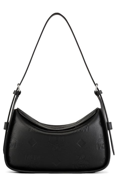 MCM, Bags, Mcm Saddle Leather Flap Shoulder Bag Black