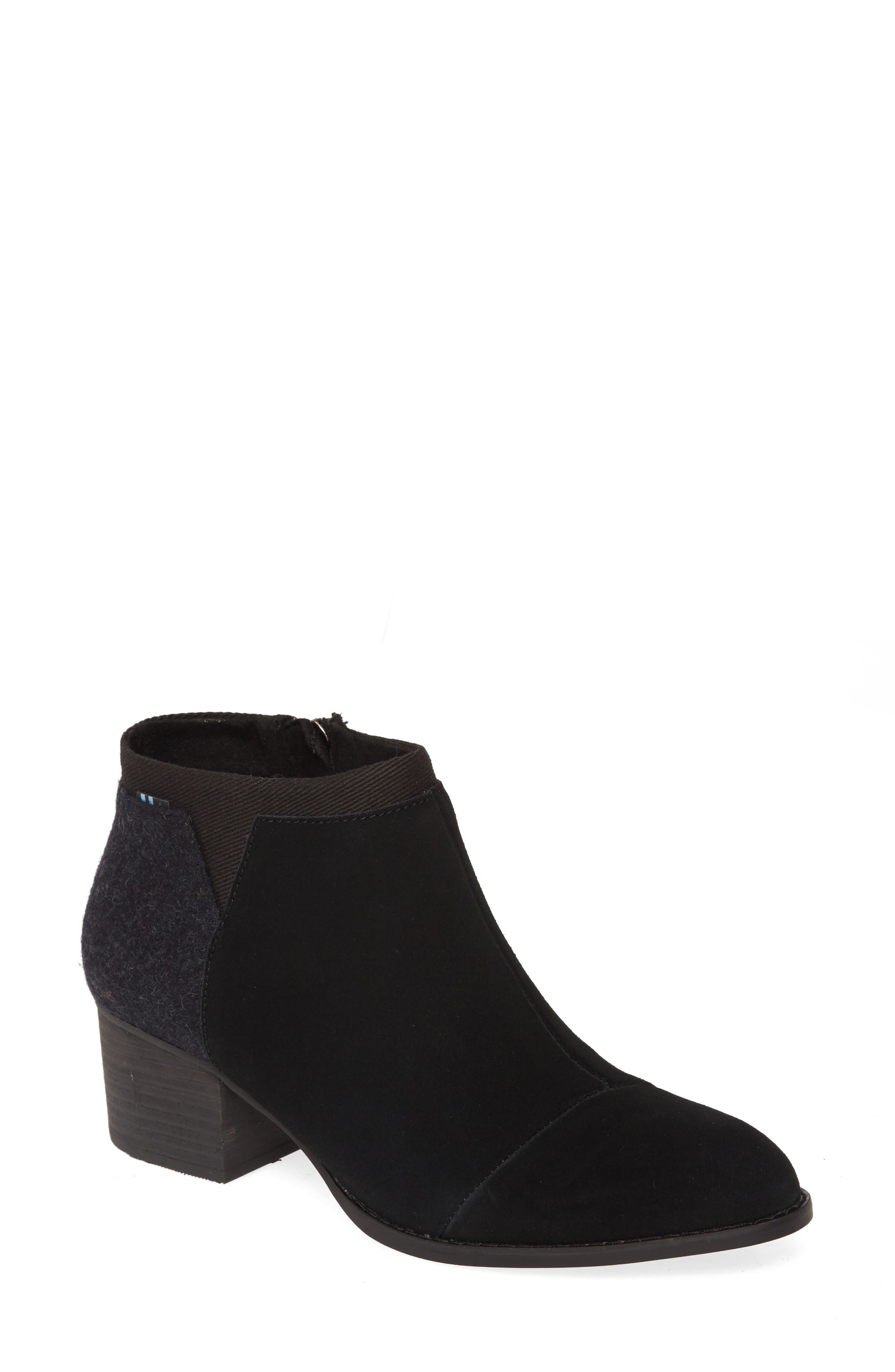 nordstrom black booties