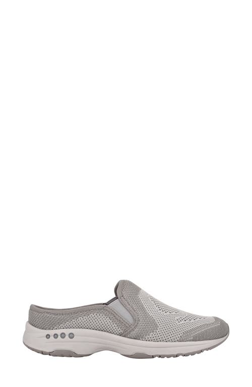 Shop Easy Spirit Take Knit Slip-on Sneaker In Silver Sconce/vapor