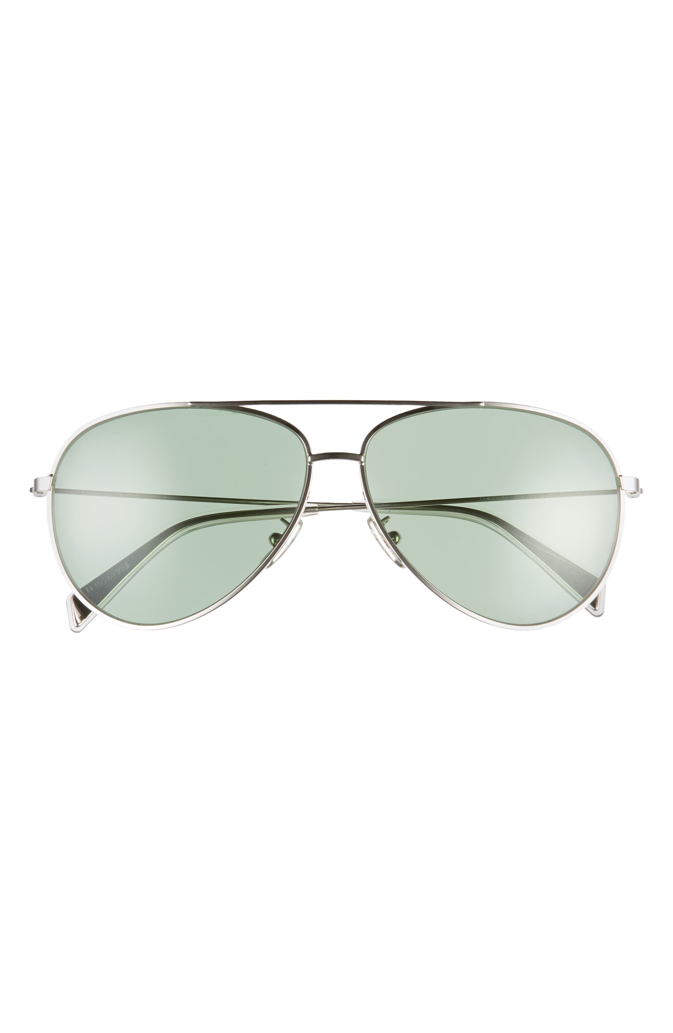 オンライン公式ストア Women S Celine 61mm Aviator Sunglasses Palladium Green Sale 仕入れ Thestatestreetgrill Com