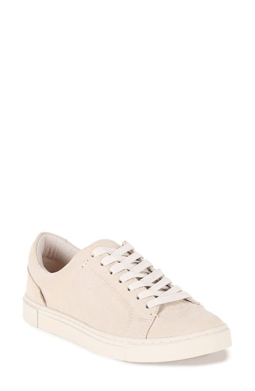 Ivy Low Top Sneaker in Ivory Leather