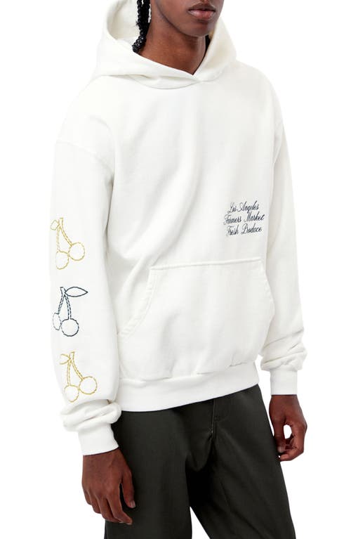 PacSun Quality Goods Cotton Graphic Sweatshirt in White