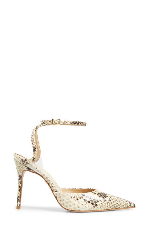 SCHUTZ SCHUTZ SKYE ANKLE STRAP POINTED TOE PUMP