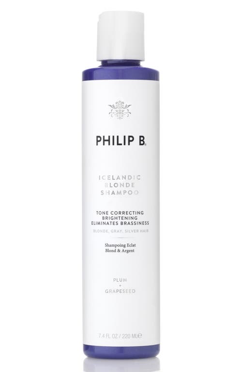 ® PHILIP B Icelandic Blonde Shampoo