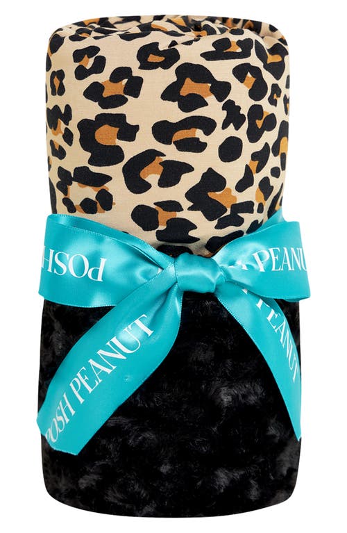 Posh Peanut Lana Reversible Patoo In Animal Print