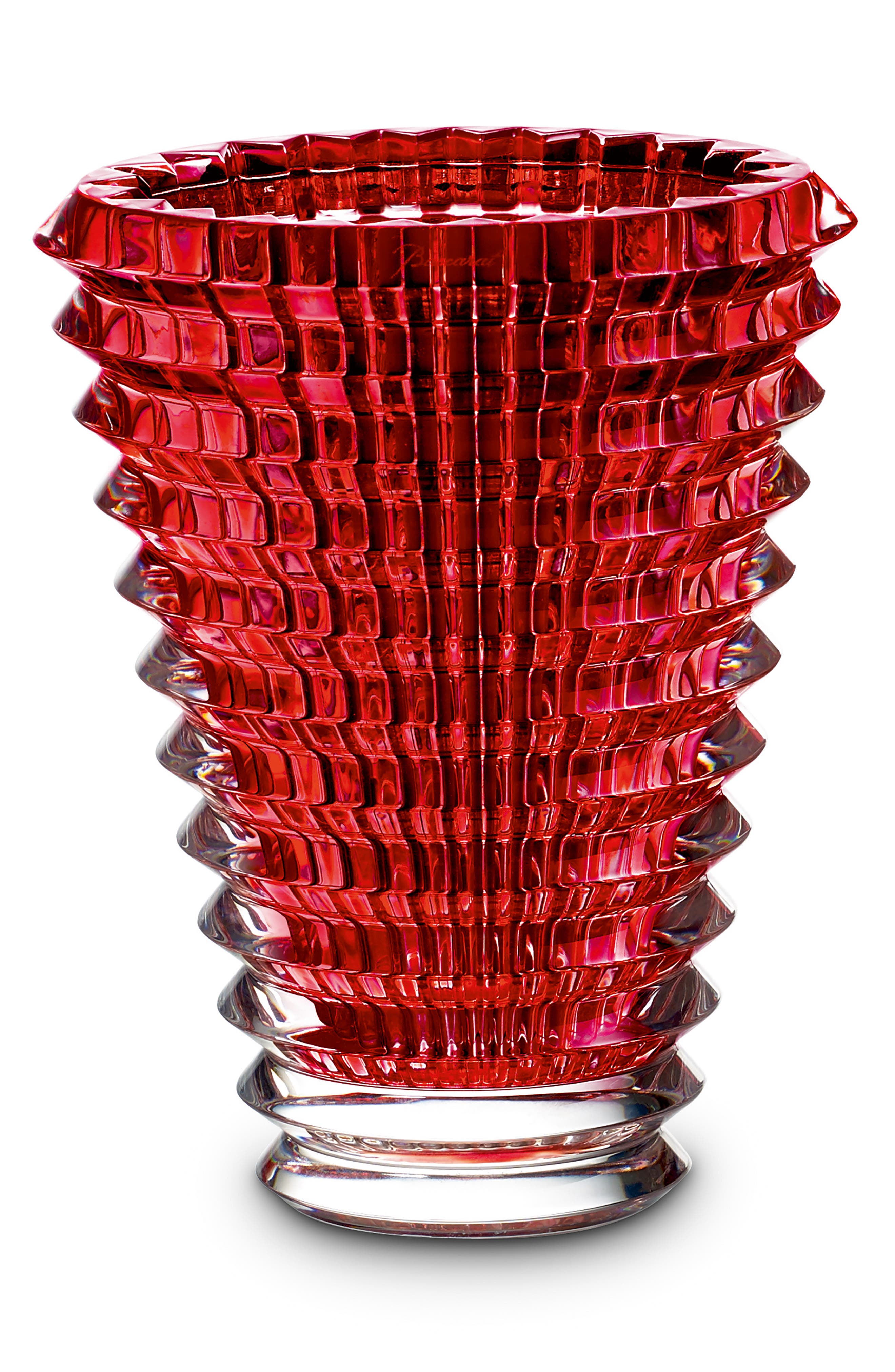 UPC 736415850540 product image for Baccarat Small Round Eye Lead Crystal Vase in Red at Nordstrom | upcitemdb.com