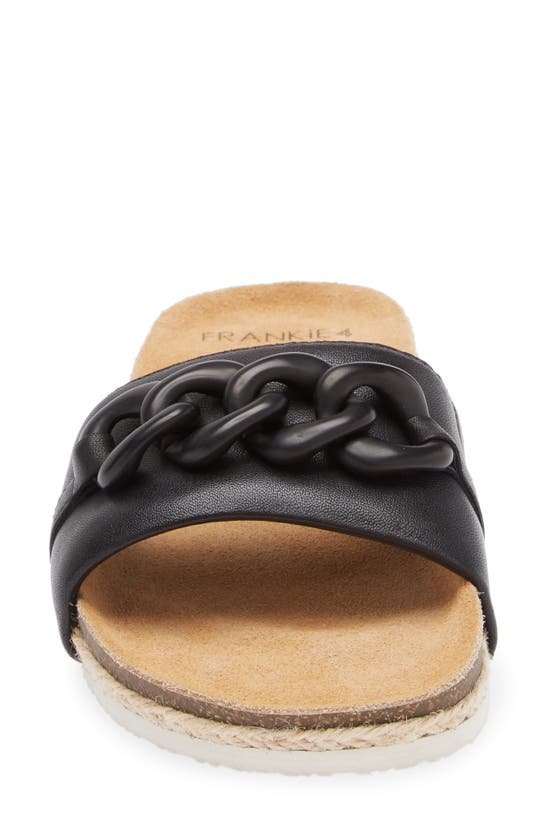 Shop Frankie4 Quinn Slide Sandal In Black