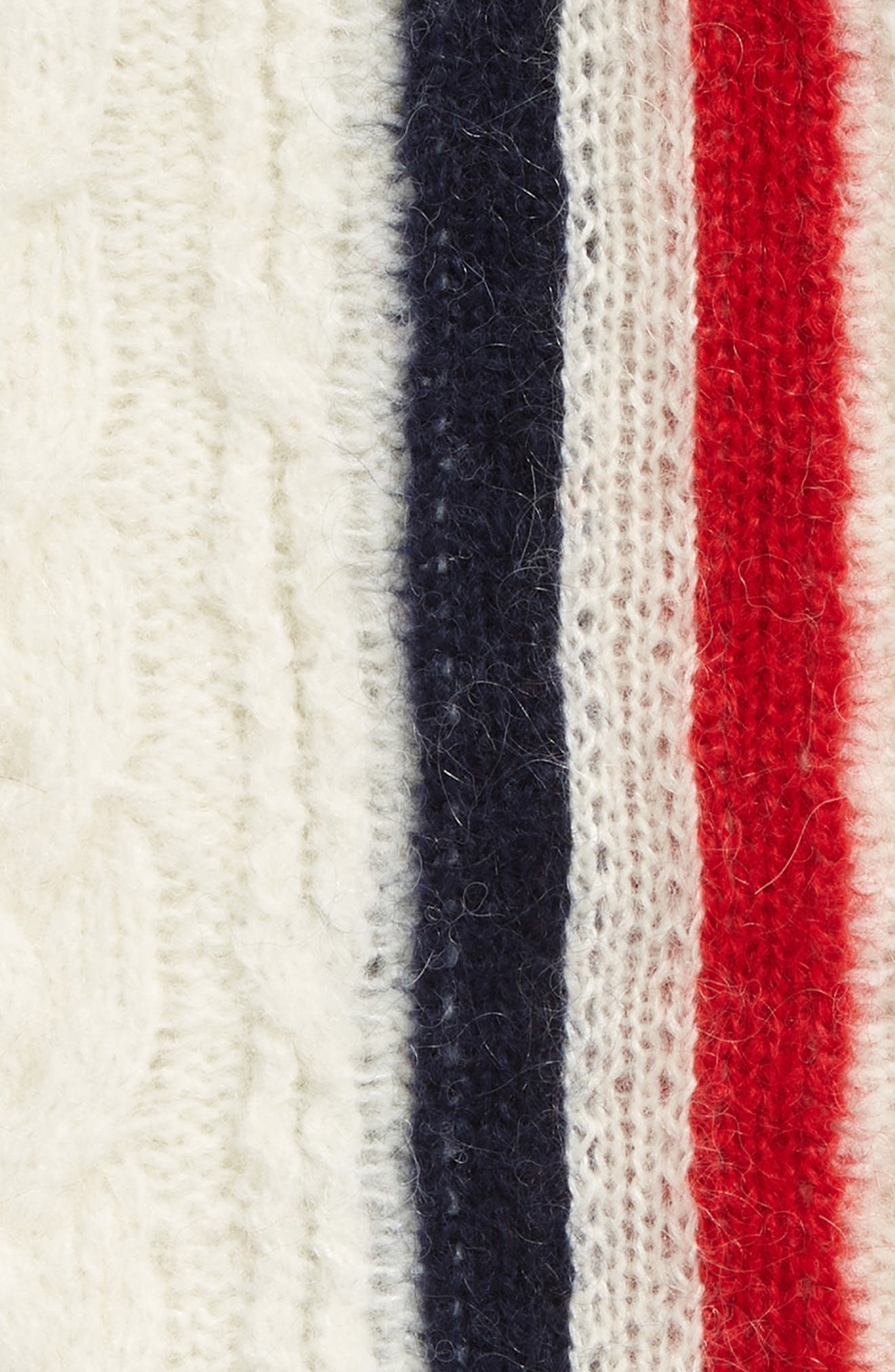 Moncler Intarsia Stripe Logo Patch 