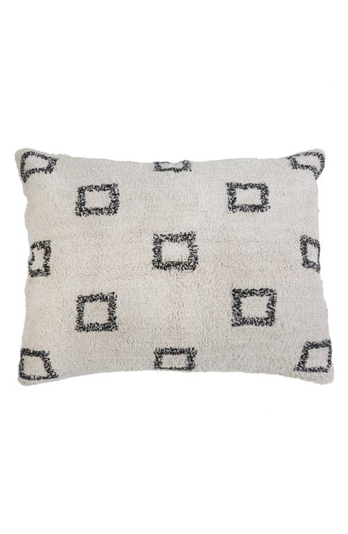 Shop Pom Pom At Home Bowie Big Accent Pillow In Ivory/black