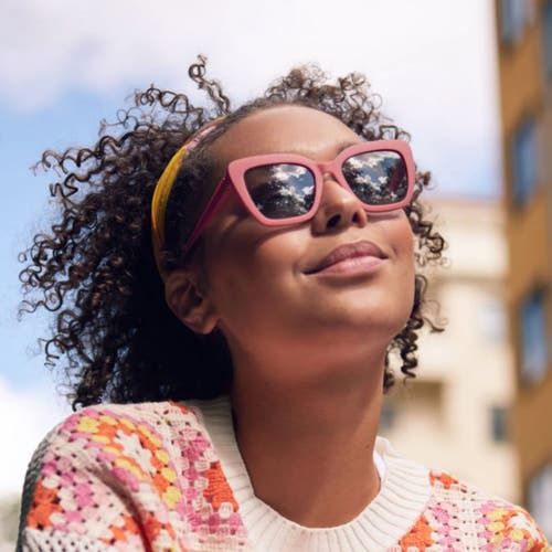 Eco Kilda Sunglasses In Coral