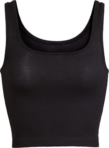 Skims Ribbed Stretch Cotton Tank Top, Where To Buy