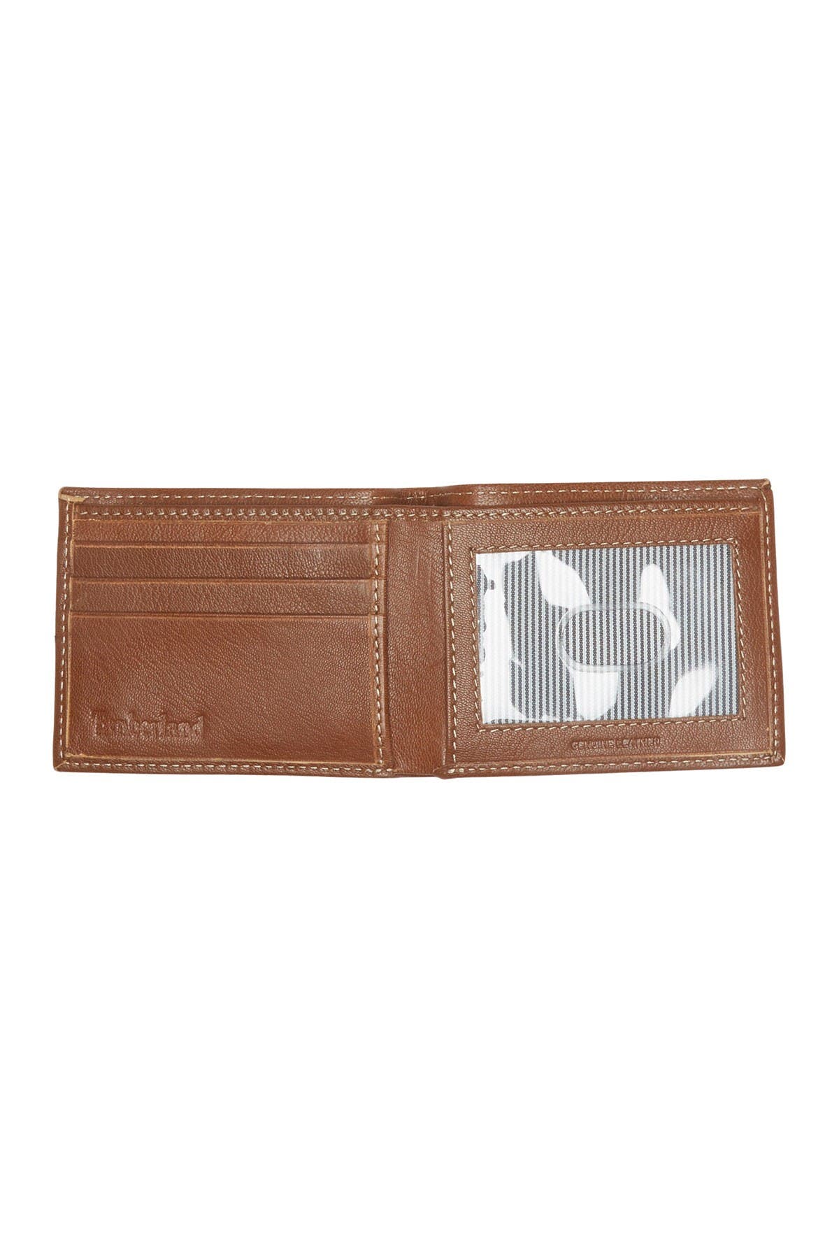 timberland men's blix slimfold leather wallet