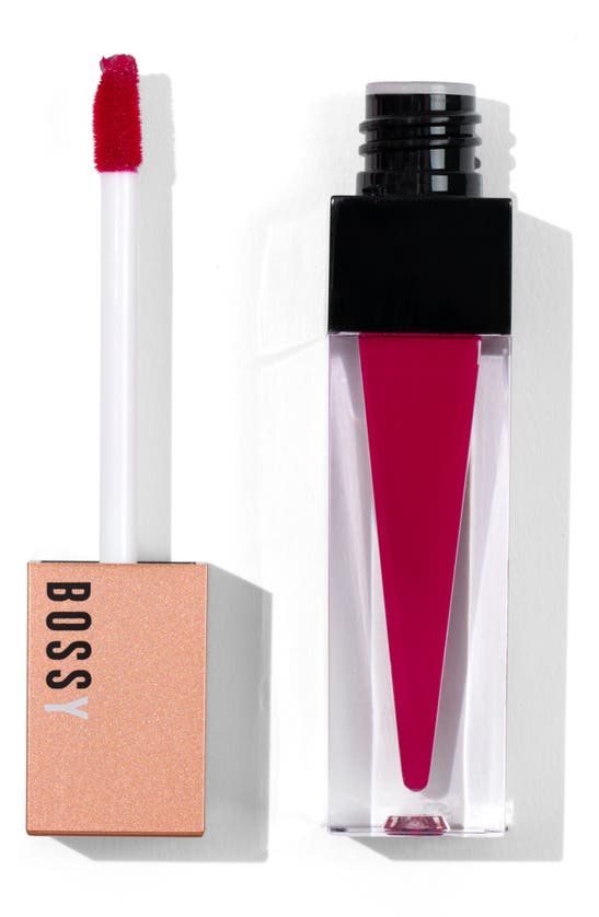 Bossy Cosmetics Power Women Essentials Liquid Lipstick In Bravery