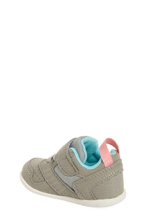 Tsukihoshi Racer Washable Sneaker In Gray/pink