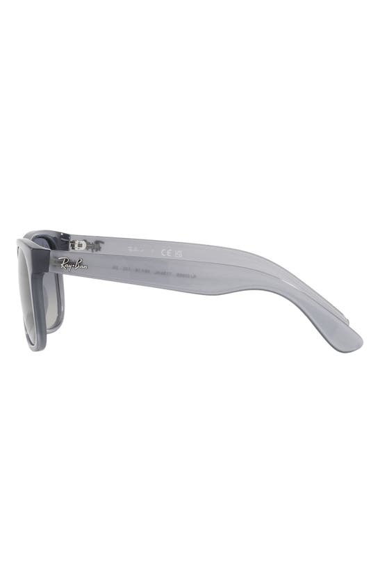 RAY BAN RAY-BAN KIDS' JUNIOR JUSTIN 48MM GRADIENT SMALL SQUARE SUNGLASSES