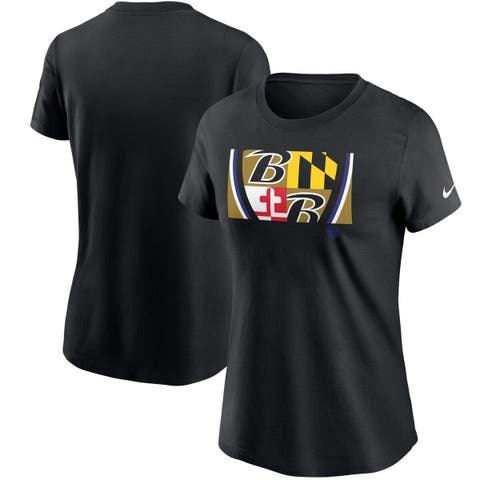 Women's Nike Black Cincinnati Bengals Hometown Collection Tri-Blend V-Neck  T-Shirt