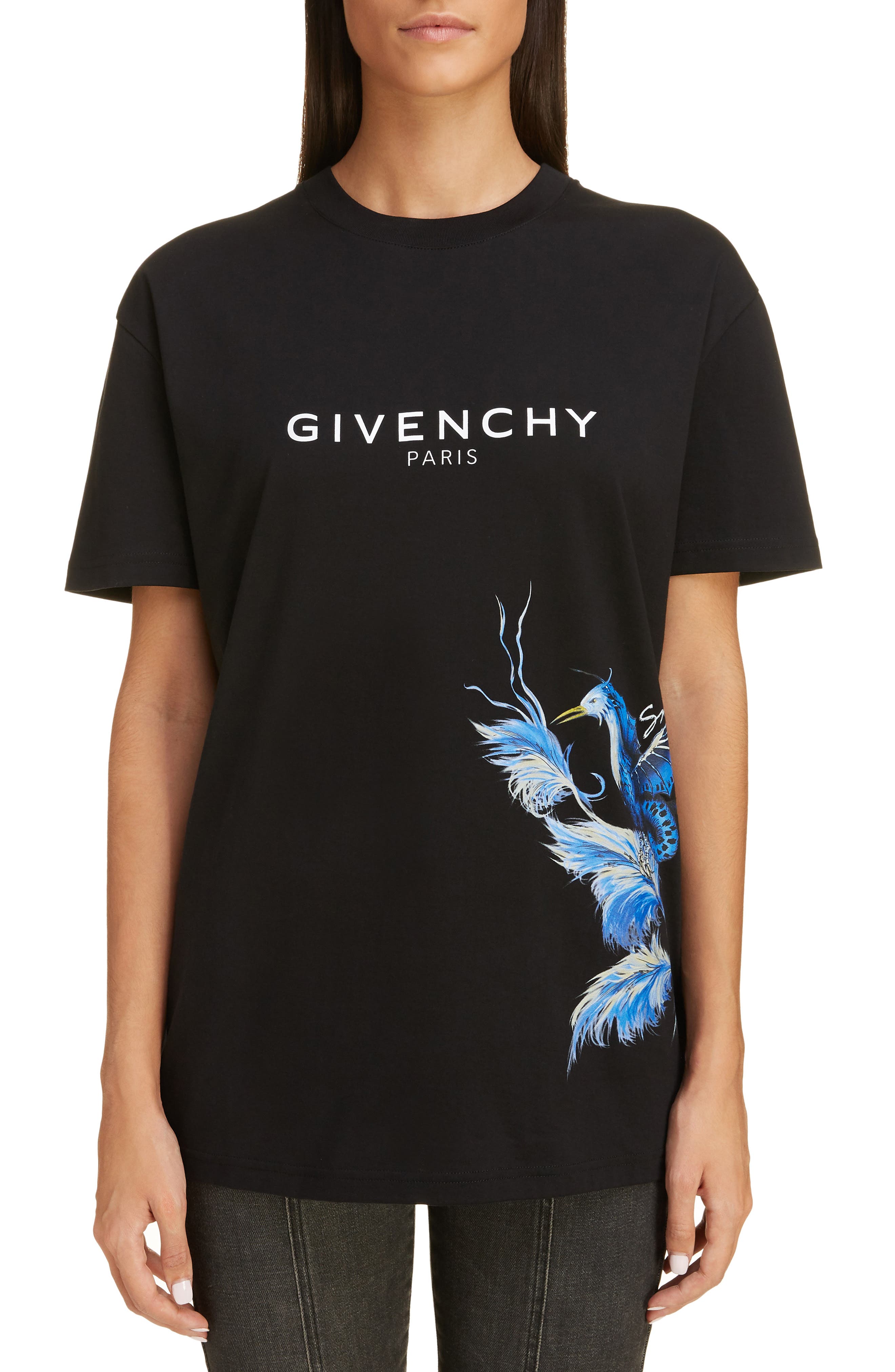 givenchy logo tee