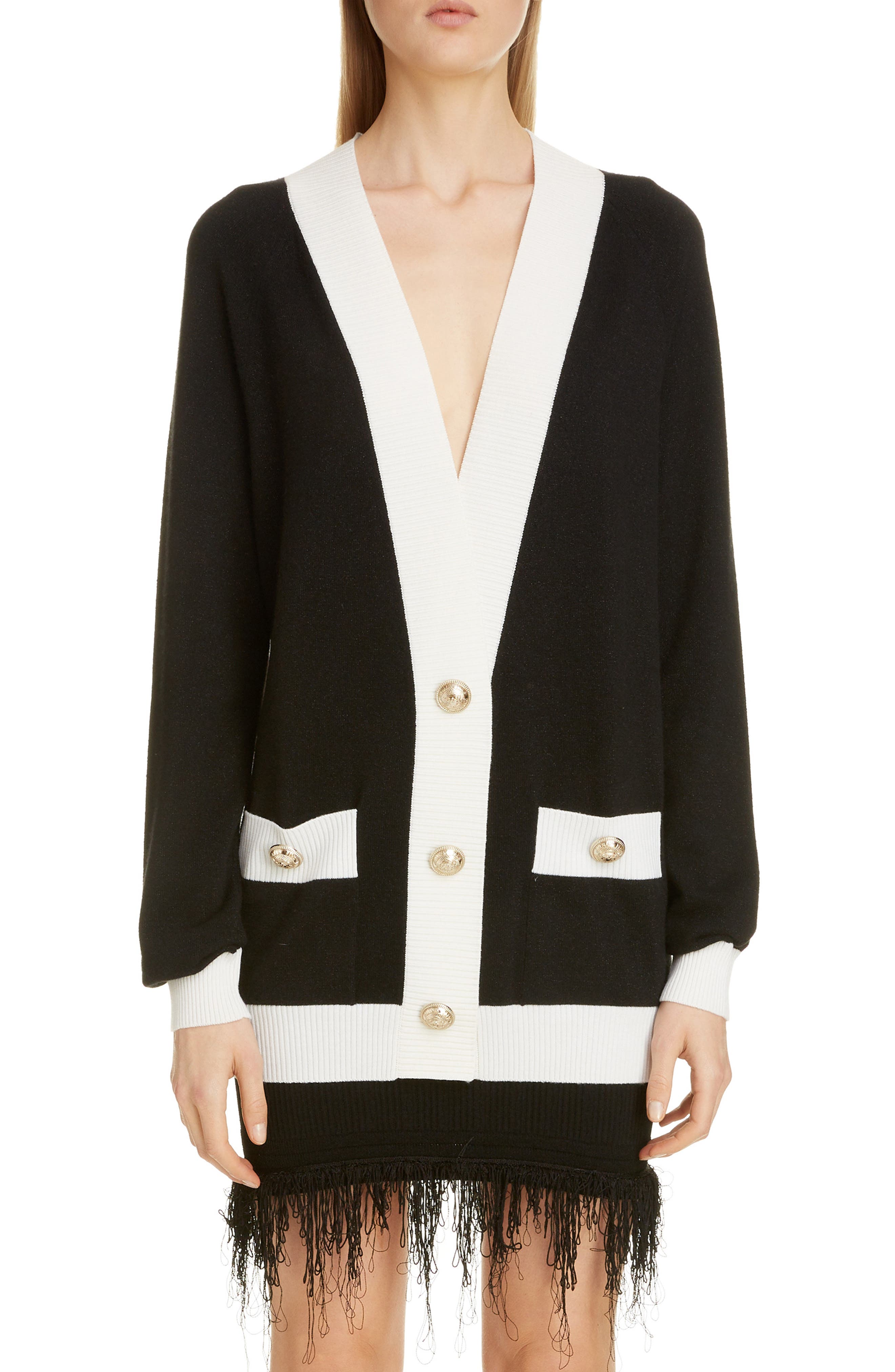 balmain cardigan