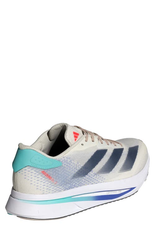 Shop Adidas Originals Adidas Adizero Sl2 Running Shoe In Off White/aurora/aqua