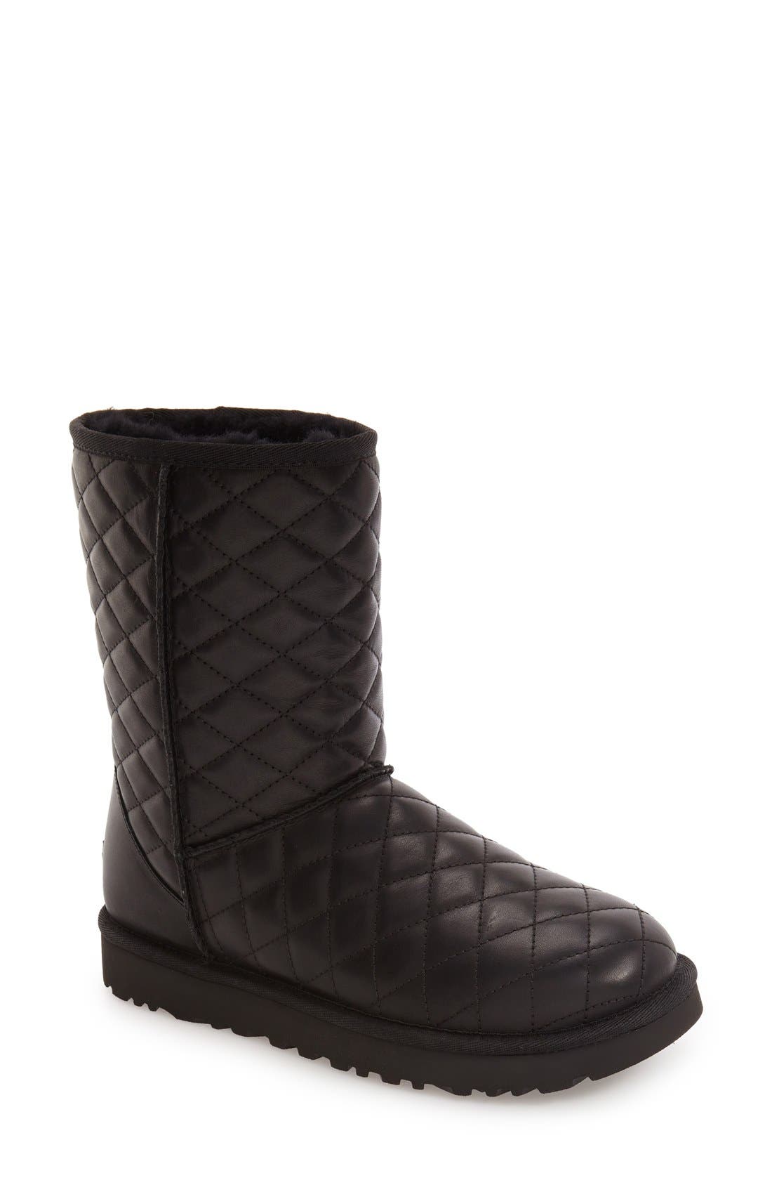 UGG® Classic Short Quilted Boot (Women 