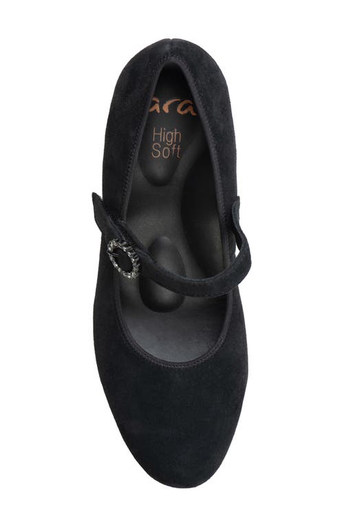 Ara Novelle Mary Jane Pump In Black