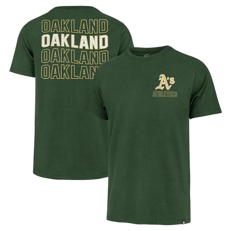 47 ' Green Oakland Athletics Hang Back Franklin T-shirt