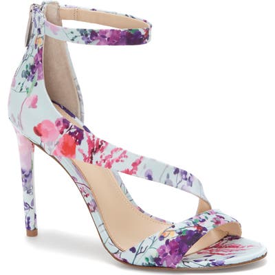 Imagine By Vince Camuto Floral Strappy Sandal- Green