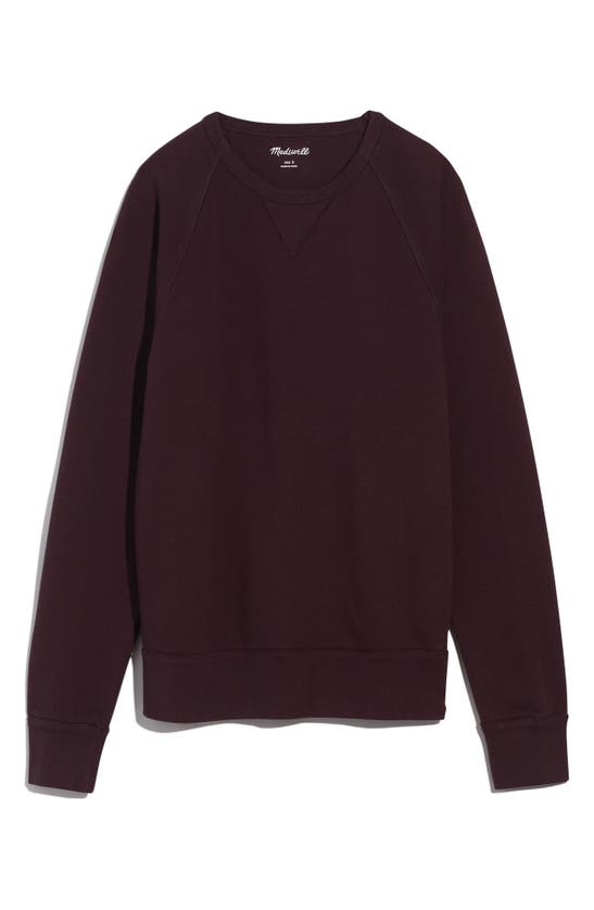MADEWELL GARMENT DYED CREWNECK SWEATSHIRT