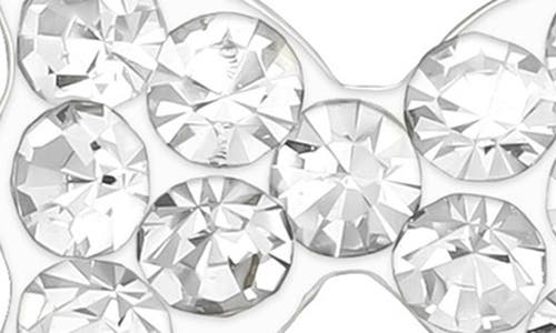 Lily Nily Kids' Crystal Bow Stud Earrings In White