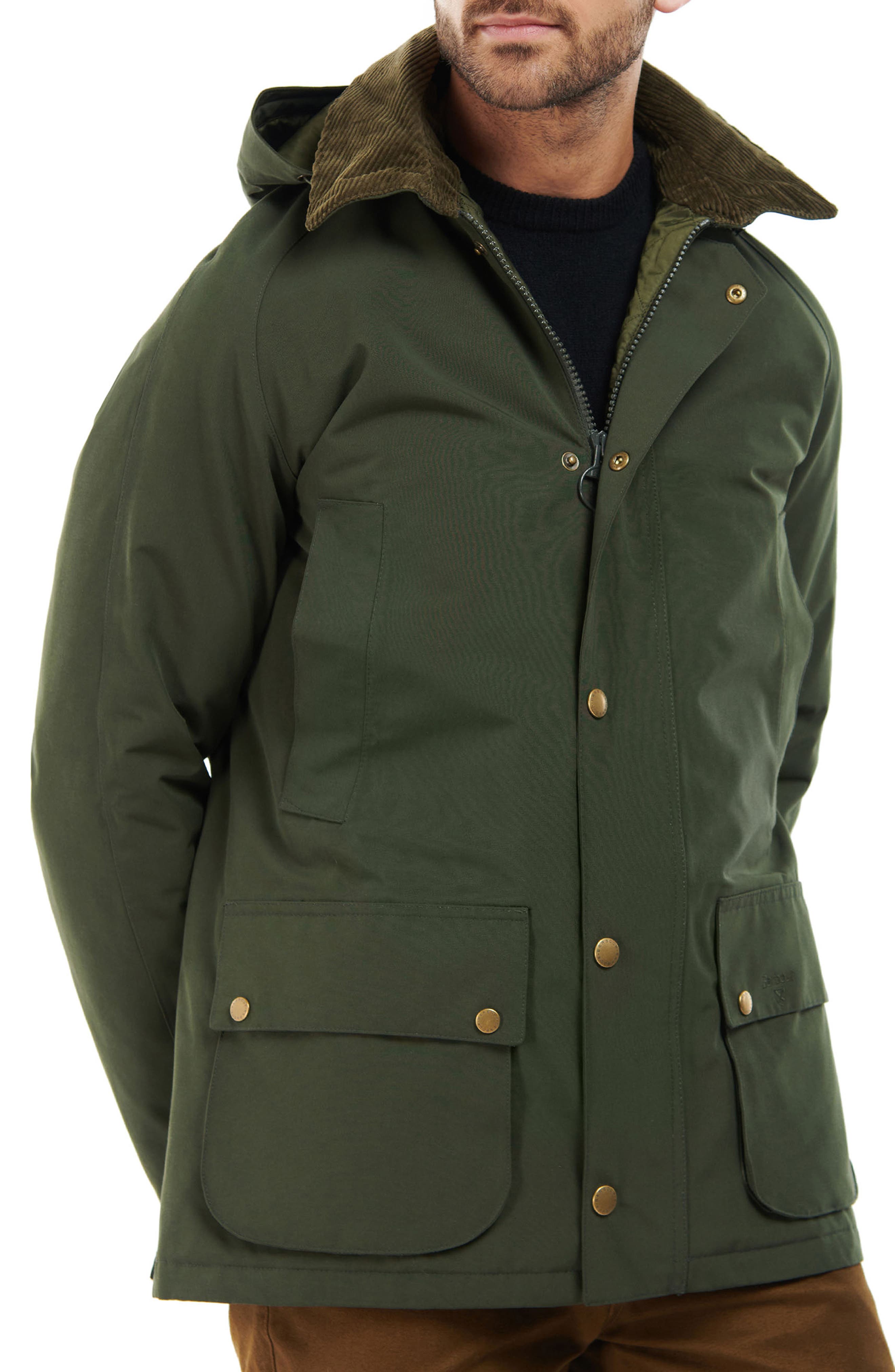 Barbour International Barbour Jacket Giacca Barbour Con Cappuccio