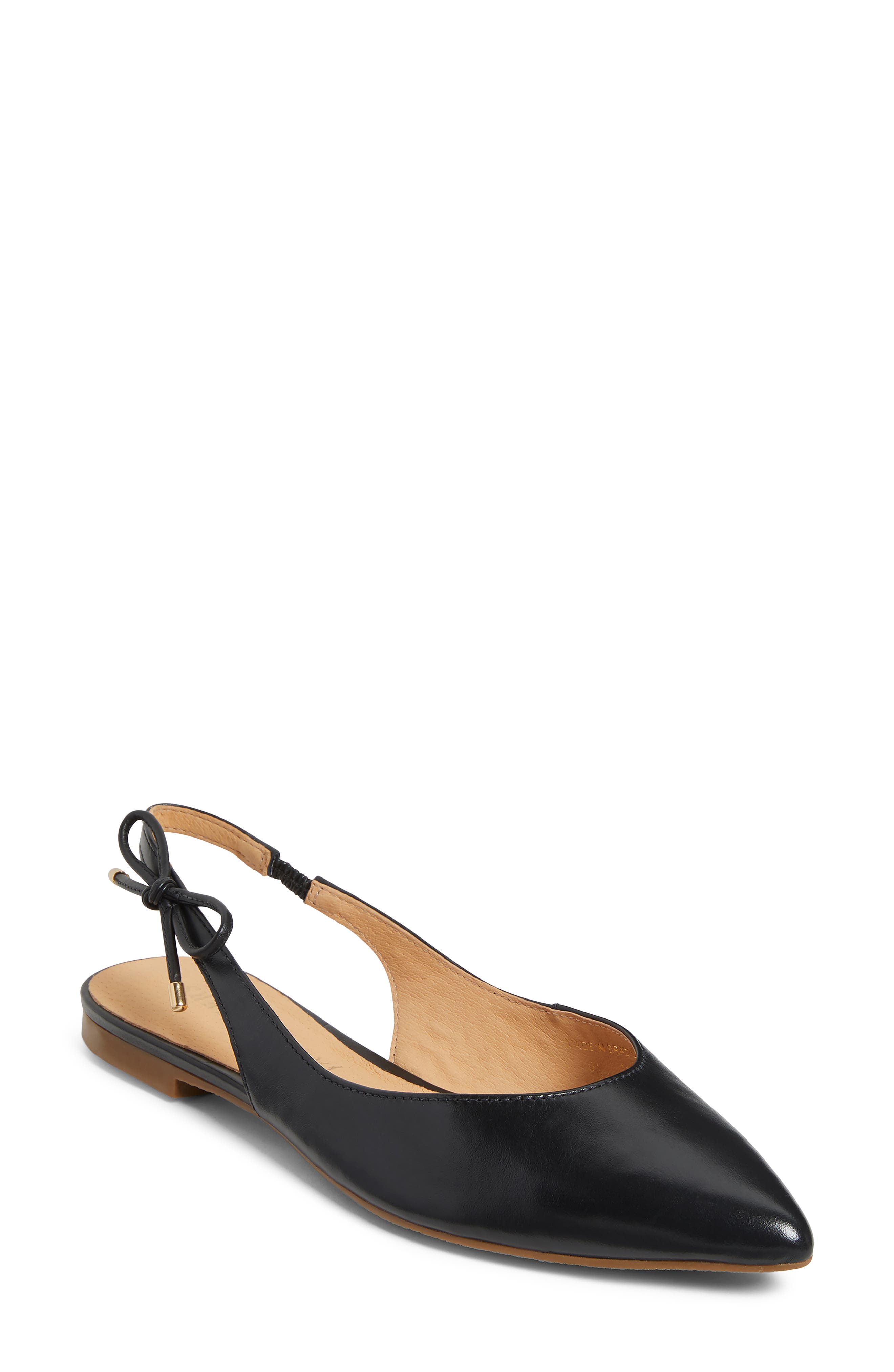 slingback ballerina shoes