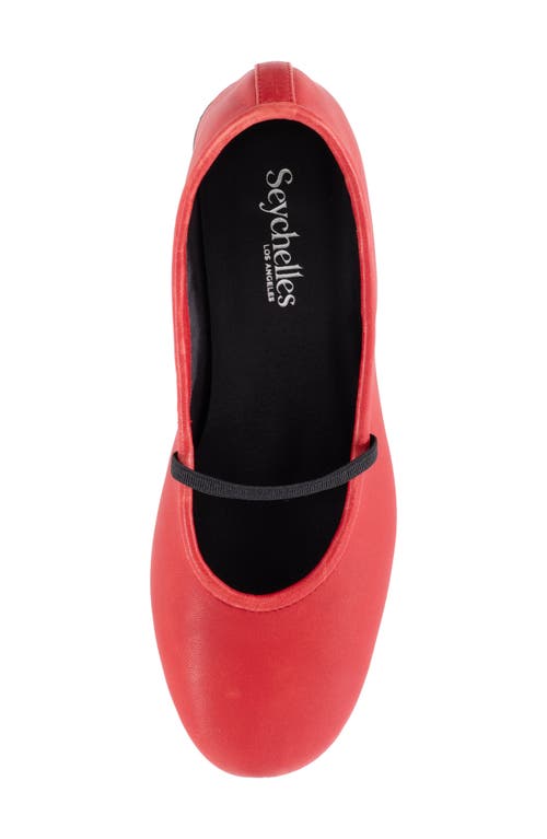 Seychelles Diamond Mary Jane Heels In Red