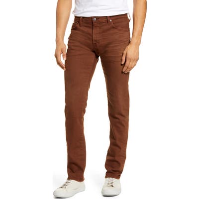 Ag Tellis Slim Fit Jeans Brown