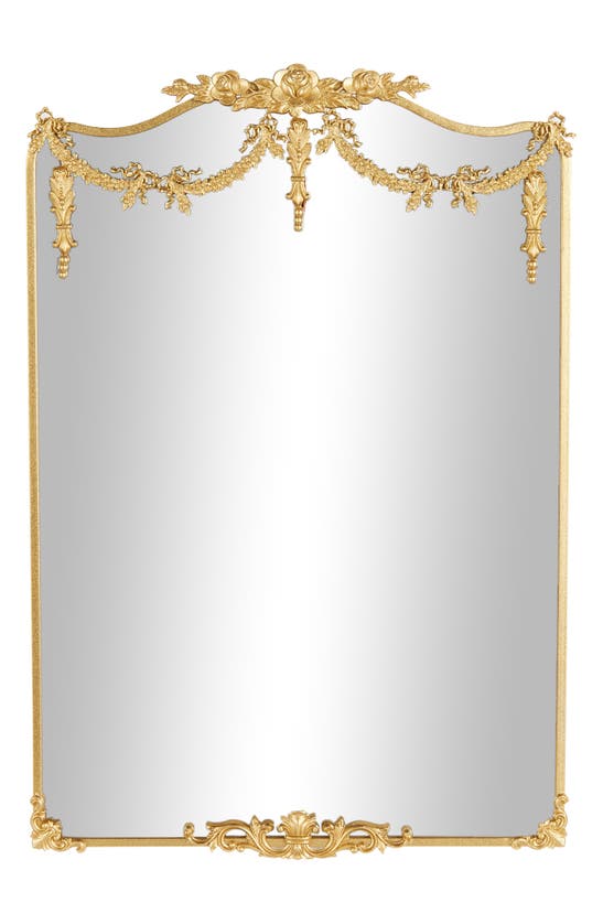 Vivian Lune Home Filigree Wall Mirror In Gold