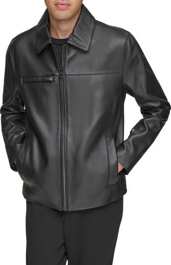 Andrew marc 2025 leather jacket nordstrom