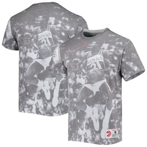 Men's Carolina Hurricanes Mitchell & Ness Heather Gray City Collection  T-Shirt